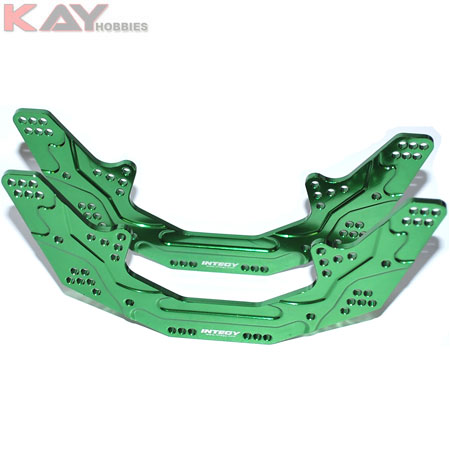 AX10 Aluminium Tuning Chassis links/rechst gr�n