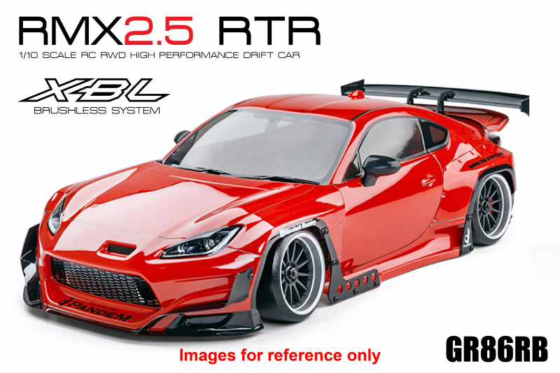 MST RMX 2.5 RTR GR86RB (GR86 Rocket Bunny) (red) (brushless)
