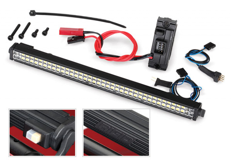 Traxxas LED lightbar kit (Rigid®)/power supply, TRX-4