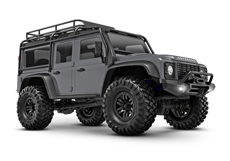 Traxxas TRX-4M LR Defender 4x4 RTR Silver w. battery/charger 1/18 4WD Scale-Crawler