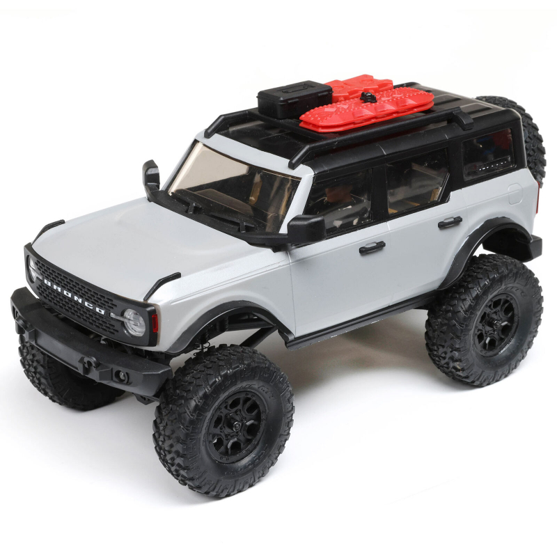 Axial 1/24  SCX24 2021 Ford Bronco 4WD Truck Brushed RTR Grau