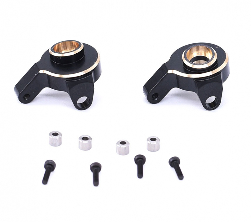 Brass Counterweight Steering Cup Set 7g Black Gold Color - Axial SCX24