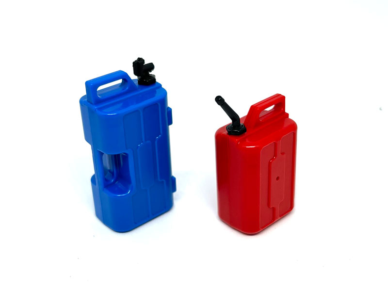 Benzinkanister - Wasserkanister Dekorationsset für 1/10 Crawler