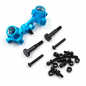 Preview: Yeah Racing Aluminium Lenkhebel/Front Knuckle vorne für Tamiya TT02D TATT-S03 blau (TT02 RWD)