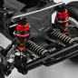 Preview: Yeah Racing 50mm Aluminium Big Bore Go Dämpfer Set für 1/10 (Rot)