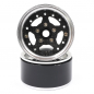 Preview: Yeah Racing 1.9 Aluminum CNC 5 Spoke w/ Graphite Beadlock Rim 2pcs Silver