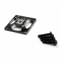 Preview: Aluminum 30x30mm Fan Protector Black