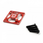 Preview: Aluminum 30x30mm Fan Protector Red