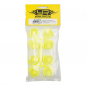 Preview: Yeah Racing Plastic Narrow Rim Set 8.5mm (Offset 0 +1 +2 +3) Florescent Yellow For 1/28 AWD Mini-Z