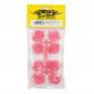 Preview: Yeah Racing Plastic Wide Rim Set 11mm (Offset 0 +1 +2 +3) Florescent Pink For 1/28 AWD Mini-Z