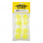 Preview: Yeah Racing Plastic Wide Rim Set 11mm (Offset 0 +1 +2 +3) Florescent Yellow For 1/28 AWD Mini-Z