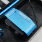 Preview: Yeah Racing Aluminium Servo/Gyrohalterung für Tamiya TT01 TT01E TT01D Blau