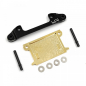 Preview: Yeah Racing Aluminium 7075 Brass Front Lower Arms für Kyosho Mini-Z MR03