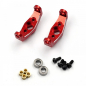 Preview: Aluminum C Hubs 2 pcs For Traxxas TRX-4M (Red)