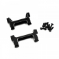 Preview: Aluminum Bumper Mount 2pcs (F & R) For Traxxas TRX-4M