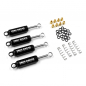 Preview: Aluminum Internal Shocks Set Fits Traxxas TRX-4M - Black