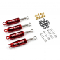 Preview: Aluminum Internal Shocks Set Fits Traxxas TRX-4M - Red