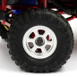 Preview: Yeah Racing Aluminium CNC 6S Beadlock Felgen Set Silber für Traxxas TRX-4M