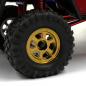 Preview: Yeah Racing Aluminum CNC 6 Spoke Beadlock Rims Set Gold Titanium For Traxxas TRX-4M