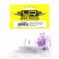 Preview: Yeah Racing Aluminium Beilagscheiben Set flach M3 0.25 / 0.5 / 1 / 1.5 / 2 / 2.5 / 3mm (purple)