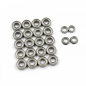 Preview: Yeah Racing Steel Bearing Set (24pcs) For Tamiya MF-01X