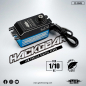 Preview: Yeah Racing Hackgear Low Profile Digital Servo - Aluminiumgehäuse - 10 kg - Blue/Black