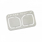 Preview: Side-View Reflective Mirror Plate Fits Traxxas 1/18 TRX-4M Bronco