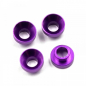 Preview: Aluminum Servo Washer (M3) 4pcs purple