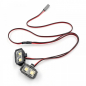 Preview: Xtra Speed Scheinwerfer Spotlights 2 Stück Typ B (5–8V) für 1/10 RC Crawler