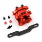 Preview: Yeah Racing Aluminum Gearbox Cover w/Carbon Damper Mount For Tamiya TT02