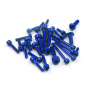 Preview: Yeah Racing Aluminium Screws Set For Futaba 10PX (Blue)