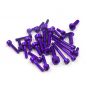 Preview: Yeah Racing Aluminium Screws Set For Futaba 10PX (Purple)