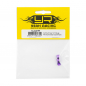 Preview: Yeah Racing Aluminum Case 12-14 Gauge Wire Guard Clamp Type B Purple