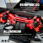 Preview: Yeah Racing Aluminium Schock Tower hinten für Kyosho 1/10 Fazer Mk2 - Rot