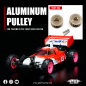 Preview: Yeah Racing Aluminium Pulley 2 Stück für Yokomo 870C Super Dog Fighter YZ10 2023