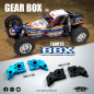 Preview: Yeah Racing Aluminium Getriebegehäuse für Tamiya BBX (BB-01) – Blau