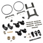 Preview: Yeah Racing Aluminum & Carbon Essential Conversion Kit Black For Yokomo 870C Super Dog Fighter YZ10 2023