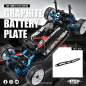 Preview: Yeah Racing Graphite Battery Plate For Tamiya TT02 Series