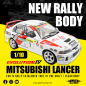 Preview: Yeah Racing Mitubishi Lancer EVO IV Rally Catalunya 1997 Karosserie inkl. Felgen - Pre-Painted