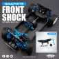 Preview: Yeah Racing Carbon Dämpferbrücke vorne für Tamiya XM-01 PRO