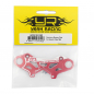 Preview: Yeah Racing Aluminium Bumper Plate für Kyosho 1/10 Fazer Mk2 - Rot