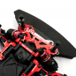 Preview: Yeah Racing Aluminium Bumper Plate für Kyosho 1/10 Fazer Mk2 - Rot