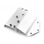 Preview: Yeah Racing Aluminum Front Bumper Plate silver For Team Associated RC10