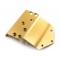 Preview: Yeah Racing Aluminum Front Bumper Plate Gold For Team Associated RC10