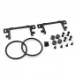 Preview: Yeah Racing Aluminum Shorty Battery Holder For Team Associated RC10