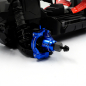 Preview: Yeah Racing Aluminium Achsschenkelsatz vorne Schwarz für Traxxas Mini Maxx, Mini XRT