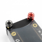 Preview: Yeah Racing Aluminum Grips 4mm Bullet Plug Gold für Akku