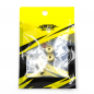 Preview: Yeah Racing Aluminum 5mm Bullet Plug w/Grips - Gold