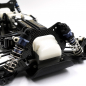 Preview: Yeah Racing Aluminum & Carbon Essential Conversion Kit Black For Yokomo Super Dog Fighter Works 91