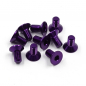 Preview: Yeah Racing Yeah Racing Senkkopfschraube purple 7075 Aluminium 3x6mm (10)